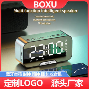 (Cross-border trading), wireless smart speakers, small watch, bluetooth, mirror effect, Birthday gift