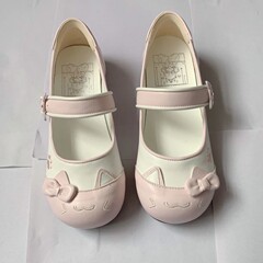 大衆オリジナルLolita靴メアリージェーン女靴かわいい日系丸頭平底靴lo靴jk制服靴