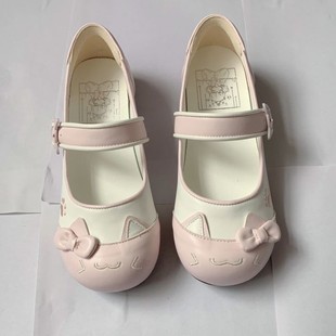 Niche Original Lolita Shoes Mary Jane Women's Shoes Cute Japanese Round-toe Flat Shoes Lo Shoes Jk Uniform Shoes
