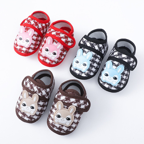 Breathable New Single Shoes 0-1 Year Soft Sole Learning to Walk Shoes Newborn Baby Shoes for Boys and Girls 3-5-8 Months