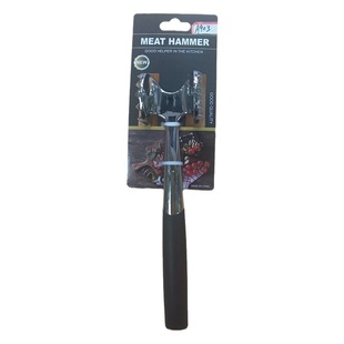 Wooden handle meat hammer commercial loose meat hammer kitchen meat tenderizer aluminum alloy hammer solid steak hammer pork chop broken tendon