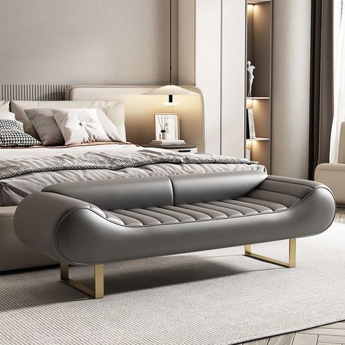 3x Nordic bedroom bed-end bench living room bench bed-side bench shoe rack long bench high-end sense of dress room sofa bench princess bench