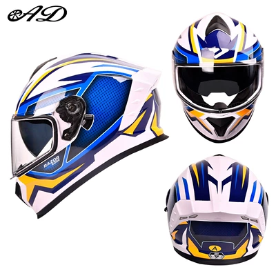 Motorcycle Safety Supplies – Ad Electric Motorcycle Helmet for Men - cyber-3cdot-certified-transparent-mirror-m50-54-head-circumference