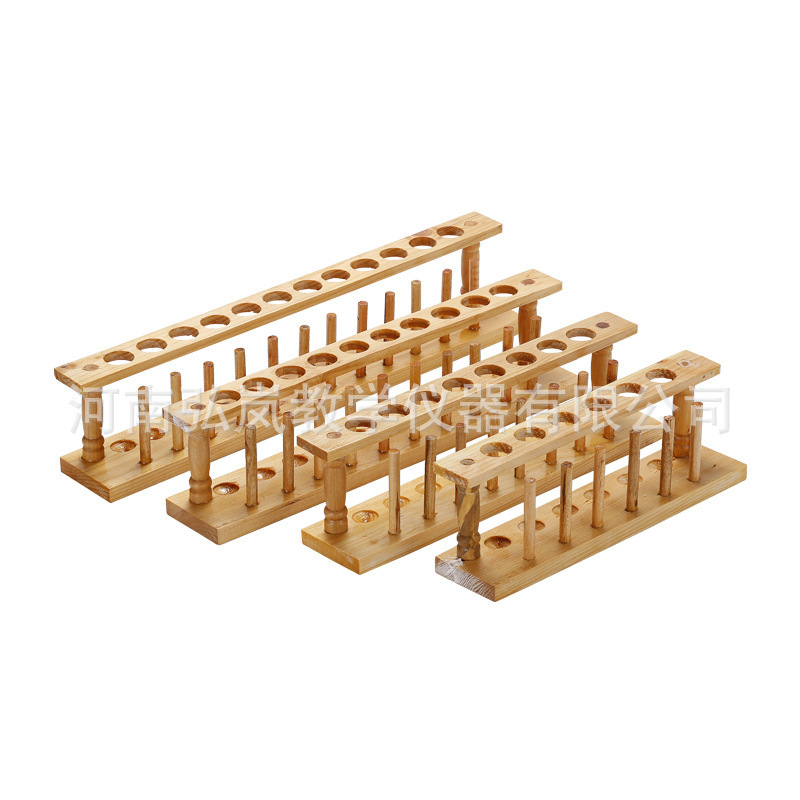 Wooden Test Tube Rack with 6 Holes, 8 Holes, 10 Holes, 12 Holes, Chemistry Laboratory Teaching Equipment, Wooden Test Tube Rack Wooden Test Tube Rack with 6 Holes, 8 Holes, 10 Holes, 12 Holes, Chemistry Laboratory Teaching Equipment, Wooden Test Tube Rack