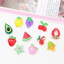 创意柠檬水果饰品diy冰箱贴手机壳鞋扣发饰贴片