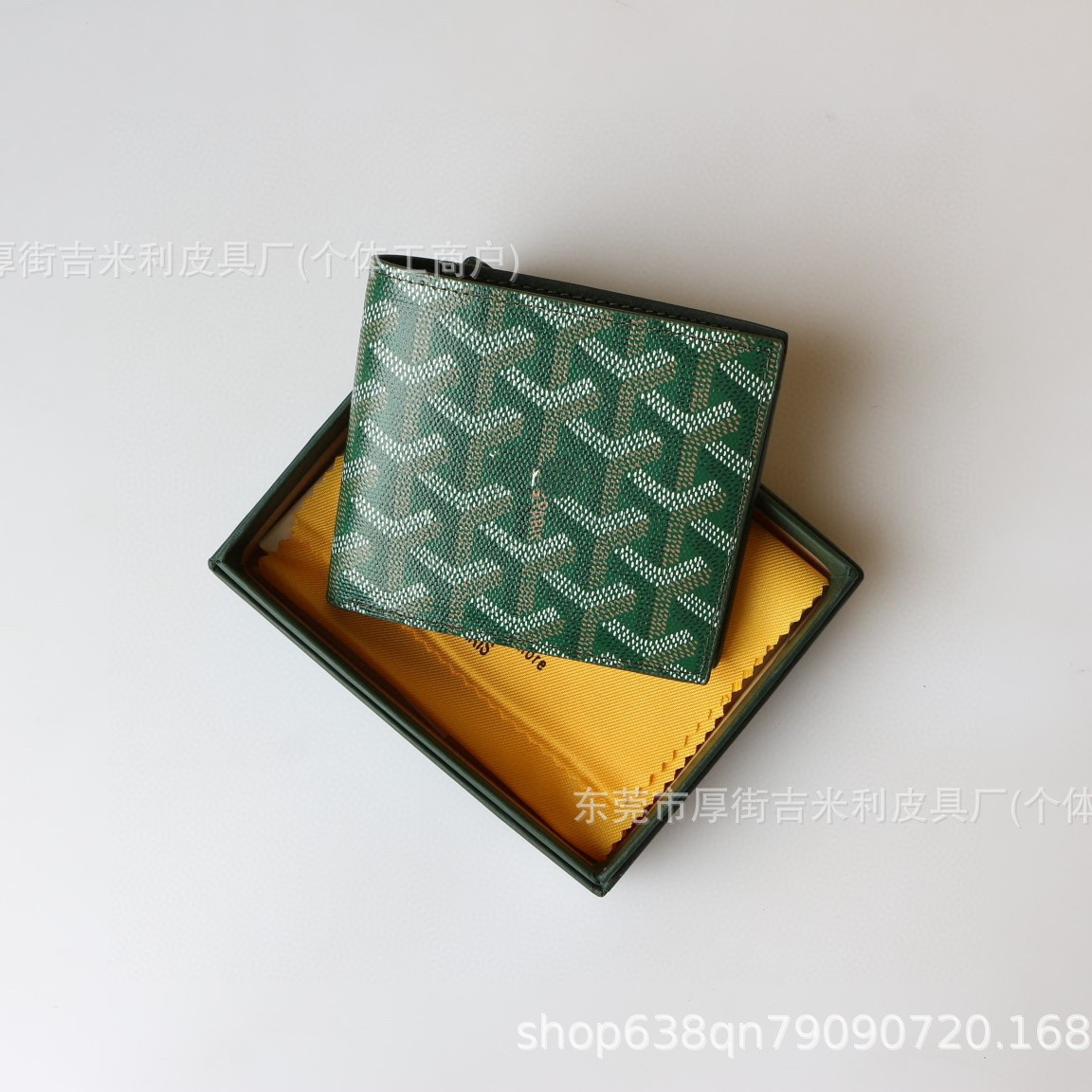 Goyard üslubunda kişi və qadın kartlıq, çoxbölməli pul kisəsi