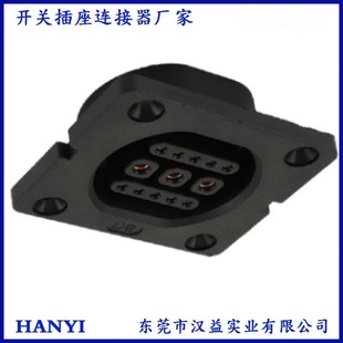 New Energy 13Pin Socket High Current Electric Vehicle 3-Pin + 10-Pin Female Socket 13Pin Aircraft Model Socket 13P
