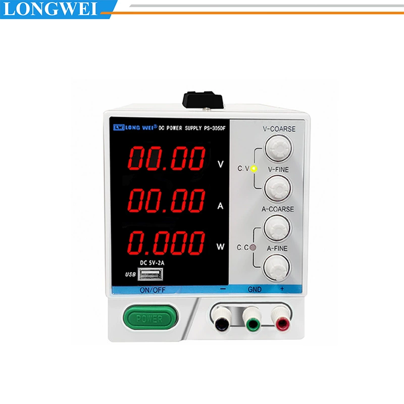 PS6403DF Longwei DC Регулируемый источник питания 64V3A Высокоточный четырехзначный дисплей лабораторный испытательный источник питания