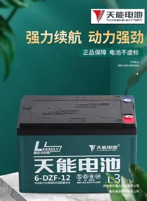 Tianneng Battery Tn12-65E 12V6H Energy Storage Type Maintenance-Free Communication Ups Uninterruptible Power Supply
