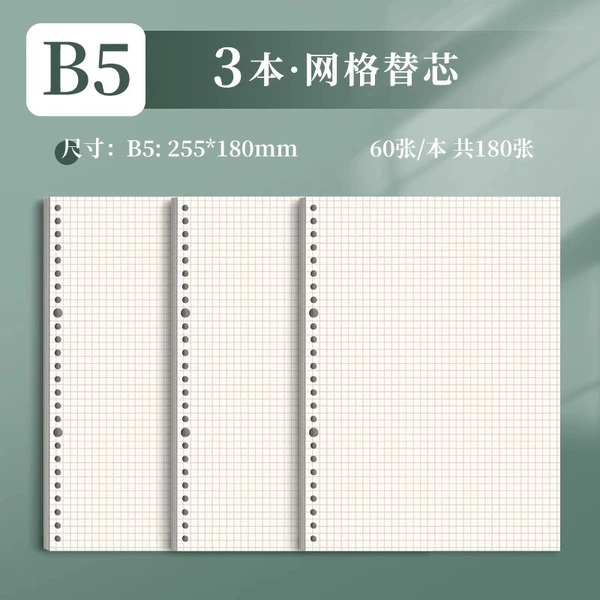 B5? Alcheonine? 3 books? 180 pieces (360 pages)