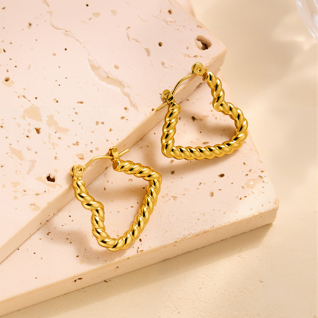 Eh099 earrings gold