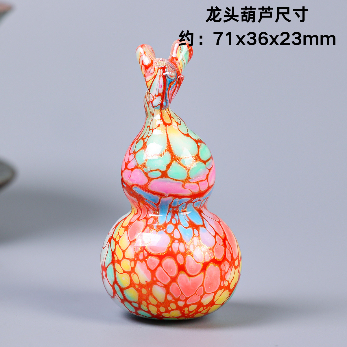 杭州霊隠漆猫シリーズ カラフルで可愛い猫 招き猫 漆塗り置物 文玩装飾