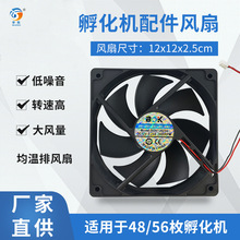 48/56枚排风扇迷你全自动孵化器配件 96枚上下风扇厂家直供批发