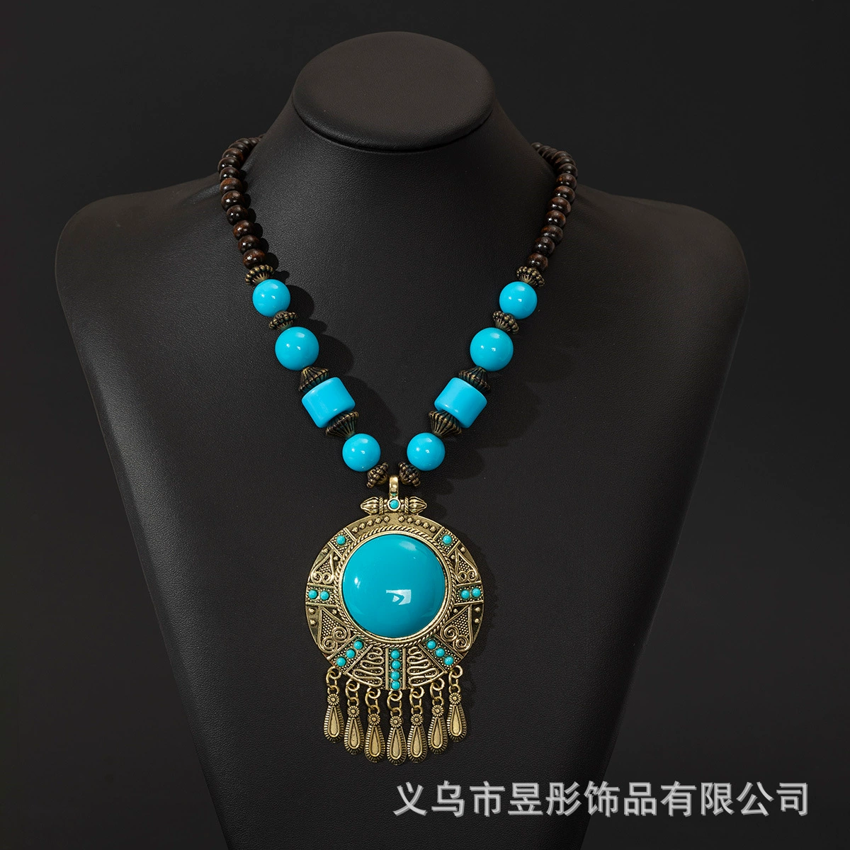 Богемское ретро этнический стиль ожерелье экзотическое тибетское ожерелье головной убор лоб цепи тибетский костюм аксессуары женский