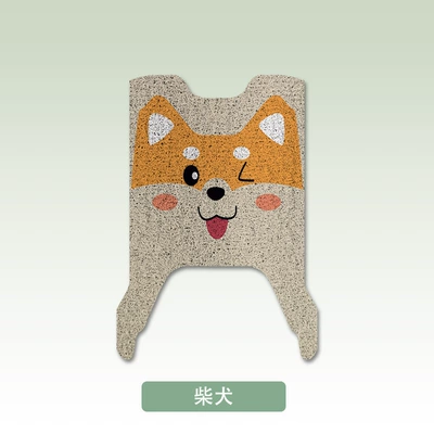 Electric vehicle foot mat – waterproof non-slip generation - shiba-inu-emma-looking-up-at-ab65