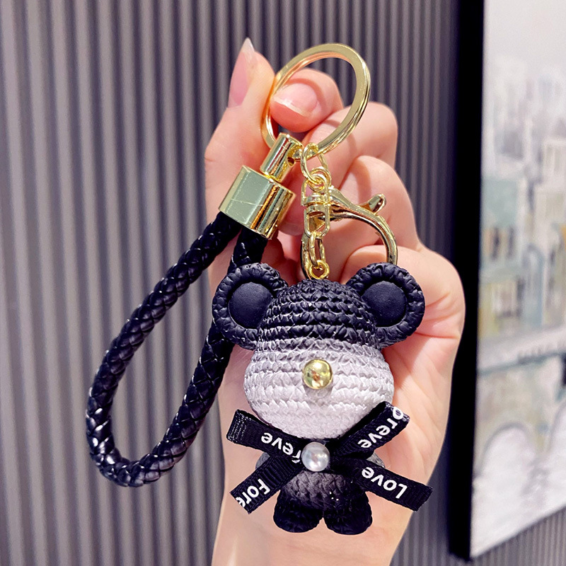 Оригинальный градиент смолы Big Head Bear - градиент черный