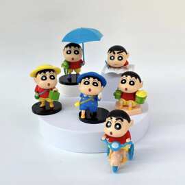 野原新之助小新合集系列日系周边桌面装饰手办潮玩盲盒玩具模型