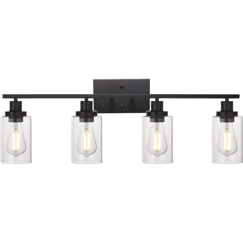 검은색 헤드 4개(공장에는 광원이 포함되어 있지 않음)