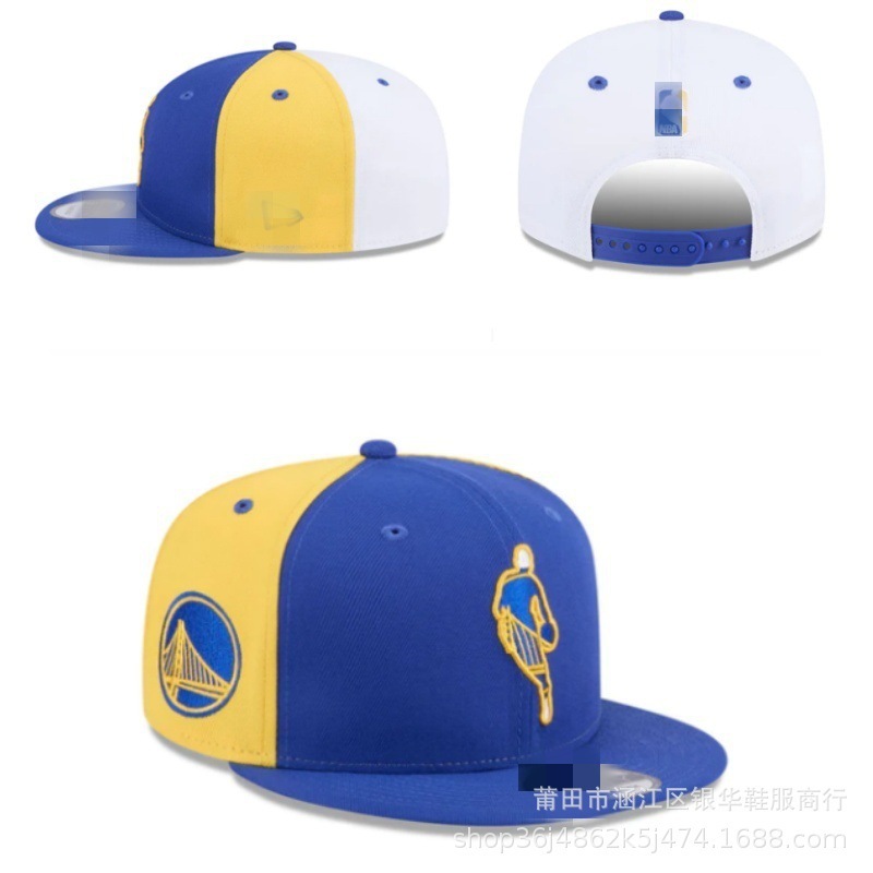 クロスボーダー NBA レイカーズ ヒート ウォリアーズ バスケットボール 野球帽子 刺繍 ケルティックス ヒップホップ フラット キャップ|undefined