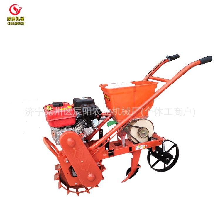 农用小型汽油机自走式谷子小麦玉米地耕地除草播种翻地松土追肥机