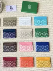 Dog Tooth Card Holder High Version Goya Card Holder Card Holder Bank Card Id Card Universal Fashion Wallet Card Holder Popular Gy