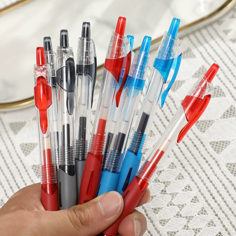 Простая гелевая ручка GP1008 0,5 мм черная пуля офисная ручка для подписи Красный Синий