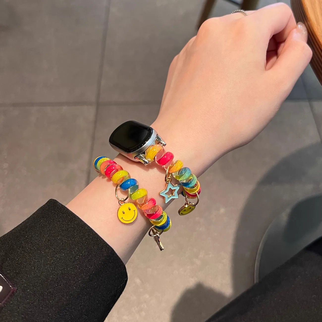 Colorful and Suitable for Xiaomi Bracelet Strap 10/9 New Product 8 Phone Cord 7 Watch Ring 6 Hair Ring Replacement Wristband Ins