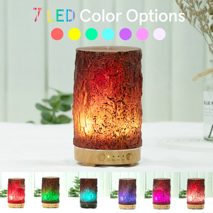 New creative resin aromatherapy humidifier 100ml atmosphere light household essential oil aromatherapy machine wholesale foreign trade supply