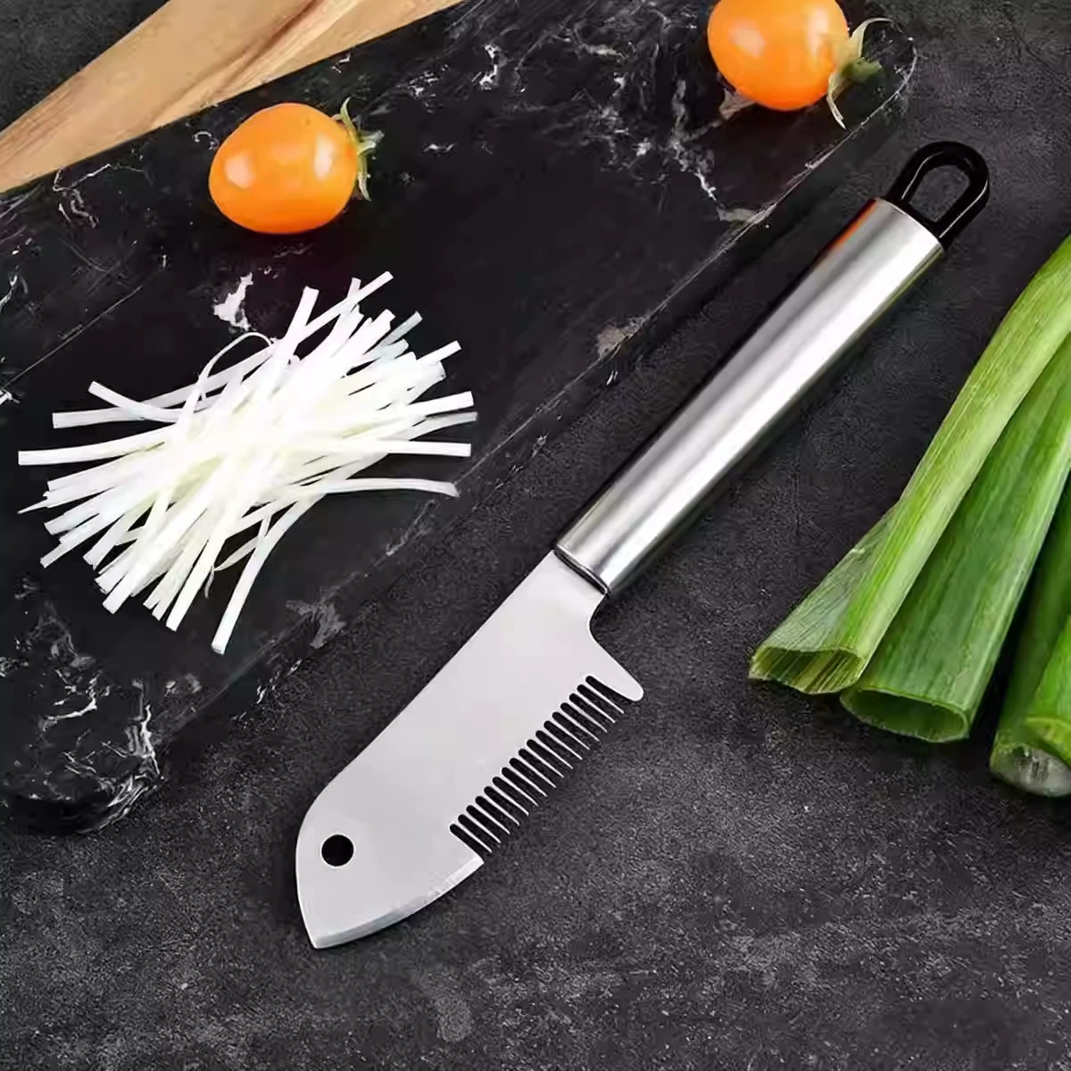 Новый нержавеющий лук нарезчик креативный кухонный гаджет измельчитель многофункциональный резак нарезчик лука