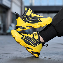 男童新款篮球鞋时尚运动鞋25年春秋款防滑轻便鞋耐磨男童鞋子工厂