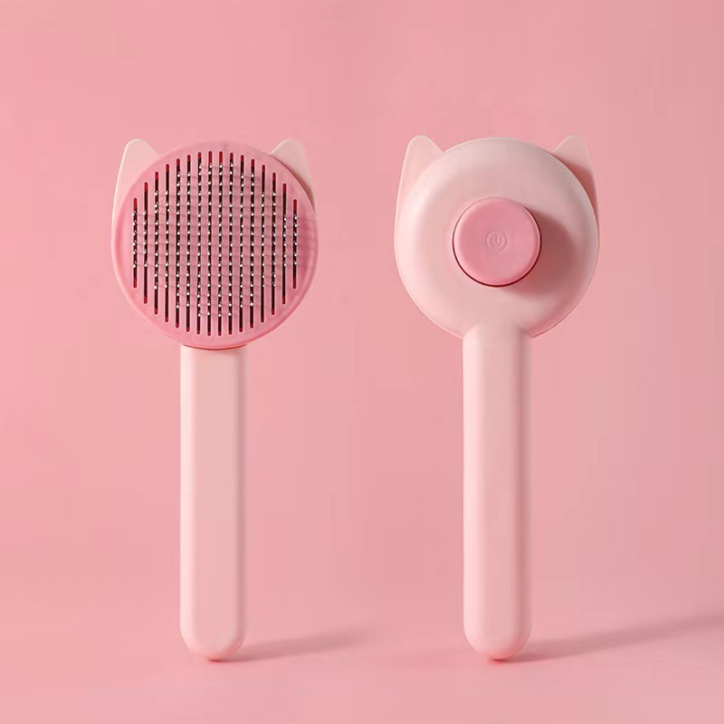 Orejas de gato rosa