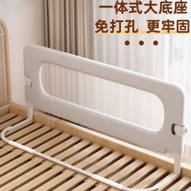 Valla de protección de la cuna valla de protección de la cama del bebé deflector de protección de la cama del bebé viaje plegado de un lado de la valla de la cama rápida para niños pequeños