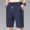 201 Bingshi straight hidden blue [shorts]