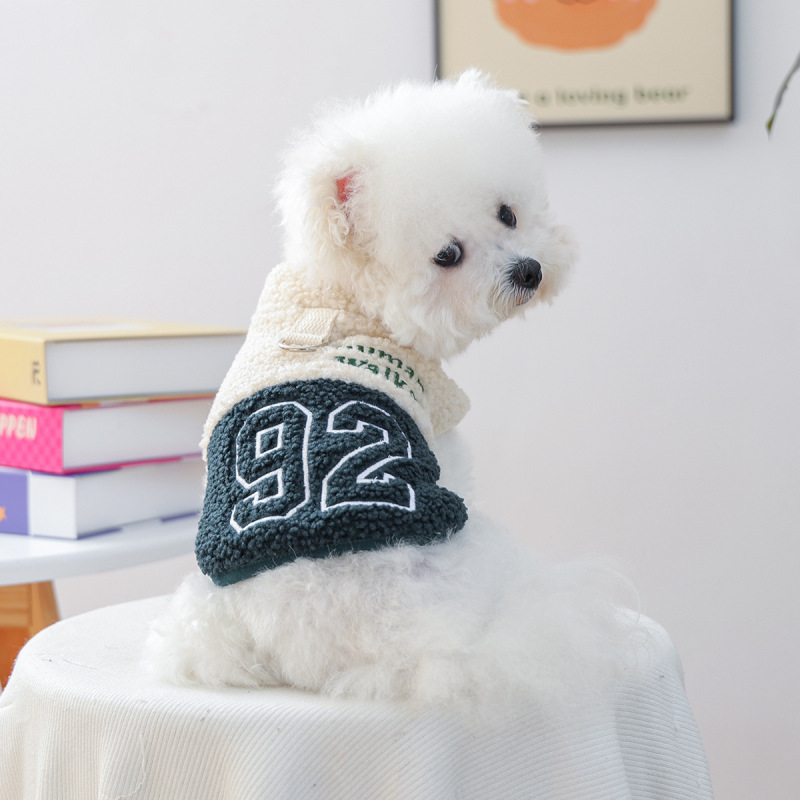 宠物衣服秋冬新款小型犬幼犬快乐狗猫保暖舒适遛弯小先锋马甲|undefined