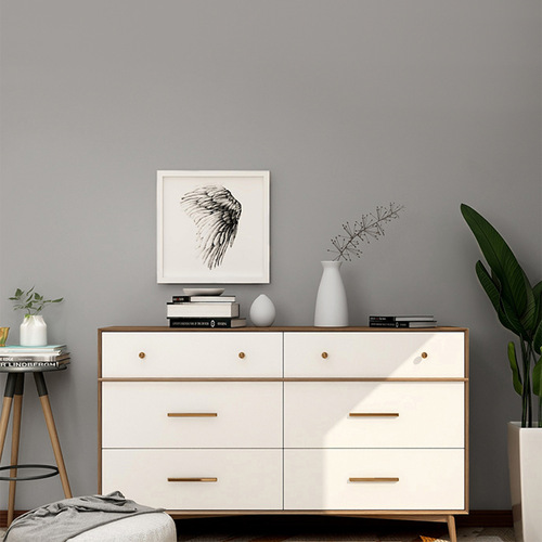 Solid color wallpaper simple self-adhesive bedroom living room renovation stickers white plain dormitory decoration waterproof and moisture-proof background wallpaper
