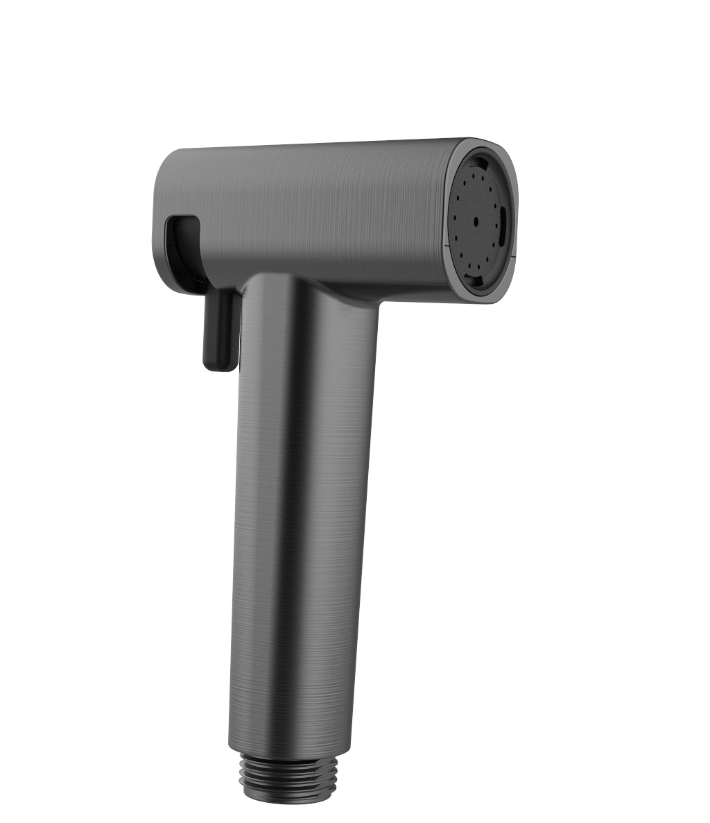 001 Comercio exterior balcón aseo baño limpiador de las mujeres WC accesorio PISTOLA DE PULVERIZACIÓN refuerzo doble 2 dos-función PISTOLA DE PULVERIZACIÓN