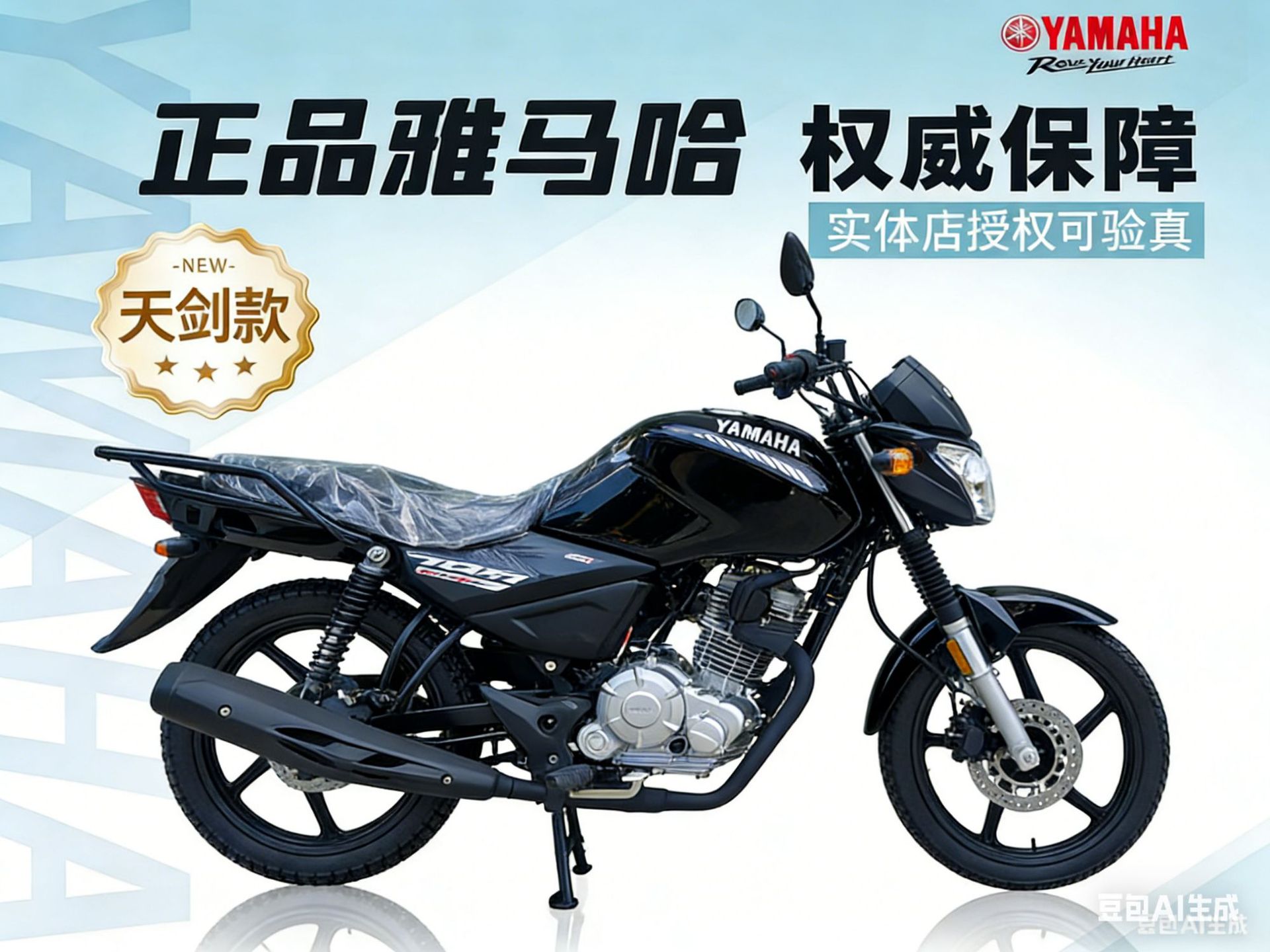 Yamaha Yamaha National Iv 150Cc Fuel-Powered Motorcycle, Fully Compliant for Registration, Men's Street Bike