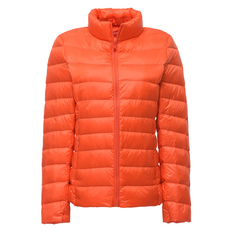2025 Autumn and Winter New Fashion Slim White Duck down Light and Short Stand Collar European and American Casual Large Size Loose down Jacket 2025 Autumn and Winter New Fashion Slim White Duck down Light and Short Stand Collar European and American Casual Large Size Loose down Jacket