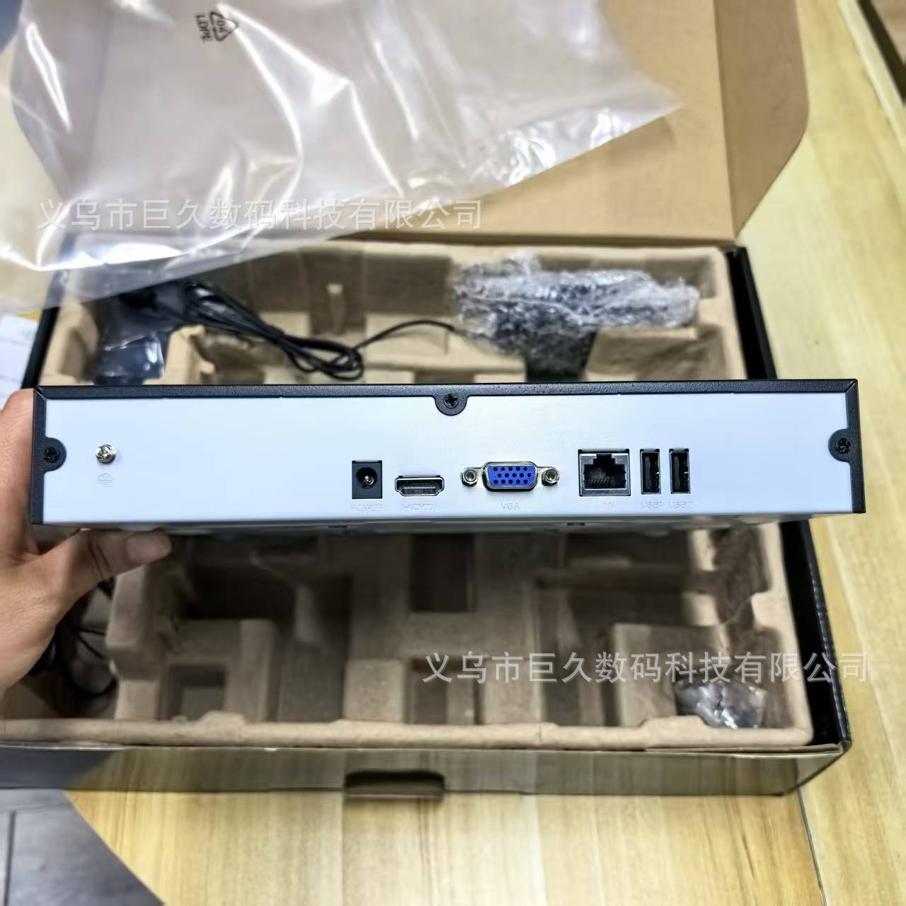 Tenda New 8-Channel Metal Box NVR Bilingual System DVR 4K Ultra HD Surveillance Host Mobile Remote TN3108