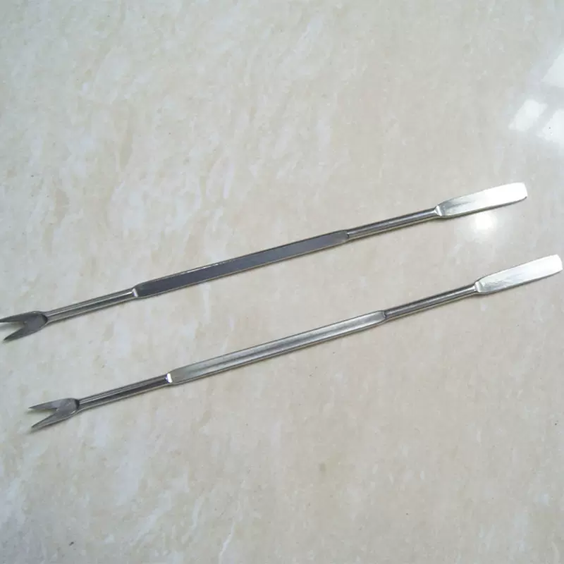 现货批发201不锈钢螃蟹针加粗海鲜清理工具核桃叉跨境货源水果叉