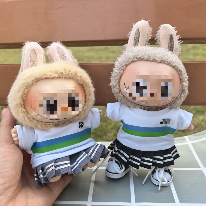 ラブブ 15/17cm ベビー服 第一世代、第二世代、第三世代 ハイエナジー ラブブ人形 バドミントン ガール スポーツウェア m|undefined