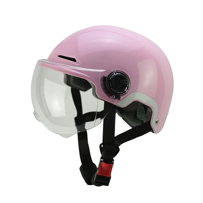 Motosiklet kaskı (dəbilqə) Vehicle Helmet Wholesale High-Density Eps - pink-l