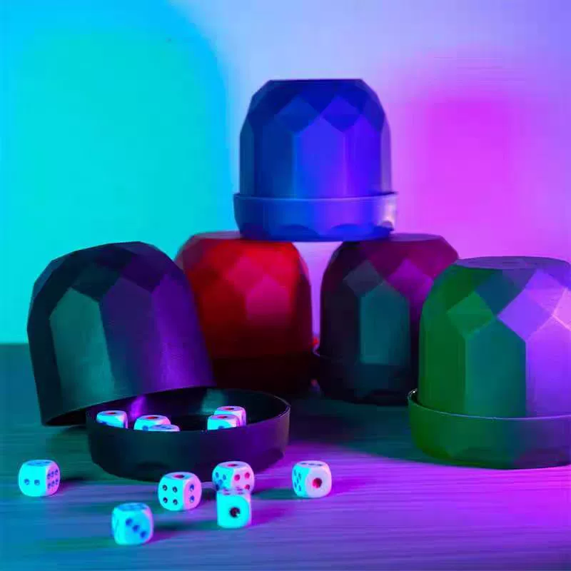 Набор кубиков для питья для продуктовых ларей в барах КТВ, новые кубики с основанием, цветной чашкой, популярный набор