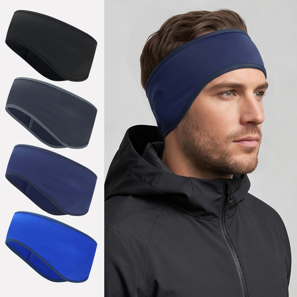 Guanyu Ear Protection Sports Headband, Autumn and Winter Warm Headband, Outdoor Skiing, Running, Cycling Windproof Hairband Wholesale