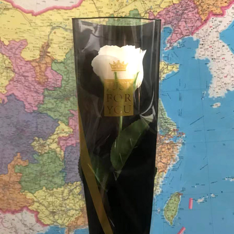 비누 꽃 단일 쌀 화이트