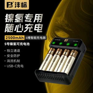 Fengbiao 2500mah Ni-MH batareya şarj cihazı CCD rəqəmsal kamera AA No.5