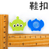 Children's cartoon footwear buckle, decorations with accessories, accessory PVC, beach footwear from soft rubber