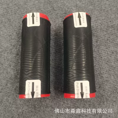 Motorcycle Silicone Handlebar Grips, Pull-Out Style Silicone Anti-Slip Anti-Stick Gloves for Electric Vehicles, Universal Grip Modification Parts (Motorcycle Handle Cover) - pull-out-type-2-black-grips