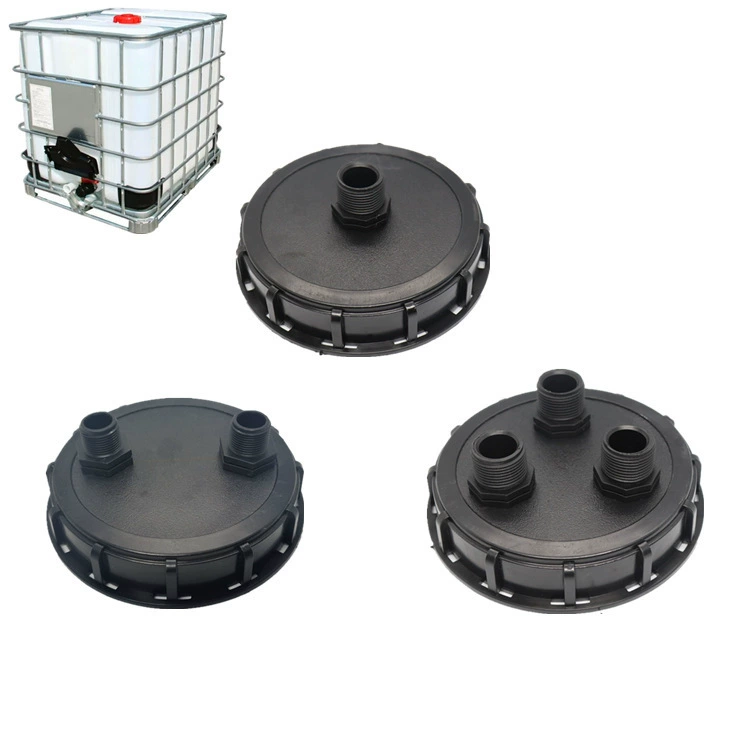 IBC тонная бочка фитинги тонна барабана пластиковая крышка 163 мм с вытяжным отверстием для химической бочки тонна пластиковая крышка барабана