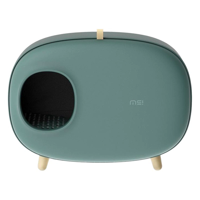 Самодельный картофельный туалет для кошачьих туалетов полузакрытые принадлежности для кошек ящик для кошачьего туалета большой кошачий Туалет зоотовары